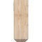Ekena Millwork Funston Craftsman Smooth Bracket w/ Offset Brace, Douglas Fir, 5 1/2"W x 16"D x 16"H BKT0604X16X16FST04SDF - alternate 2